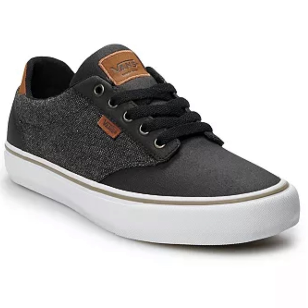 Atwood Deluxe Vans- Size 8.5, Color Black Dachshund